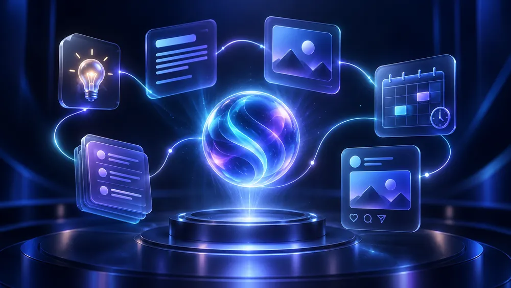 AI Content Studio — Δημιουργήστε Περιεχόμενο για Social Media